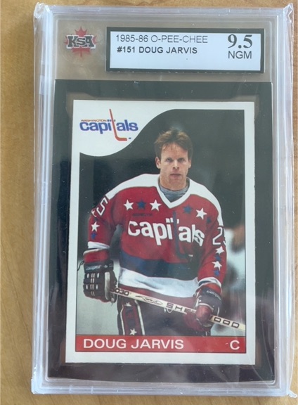 1985-86 O-Pee-Chee #151 Doug Jarvis — front