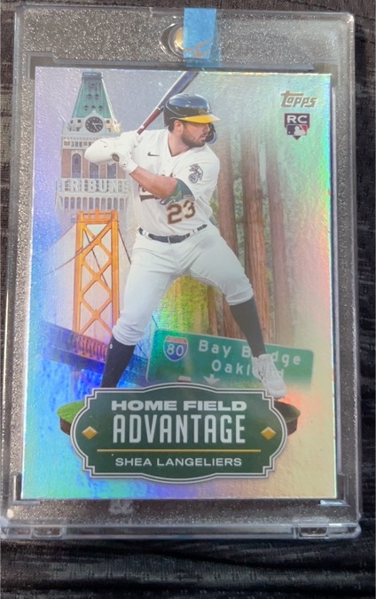 2023 Topps Update Series Home Field Advantage #HA-27 Shea Langeliers — front