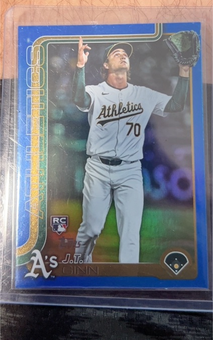 2025 Topps Series 2 #465 J.T. Ginn — front
