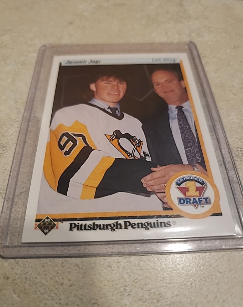 1990 Upper Deck #356 Jaromir Jagr — front