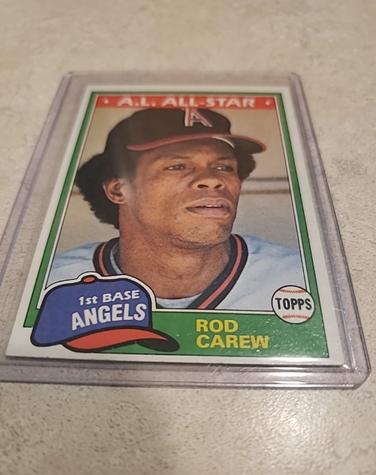 1981 Topps #100 Rod Carew — front