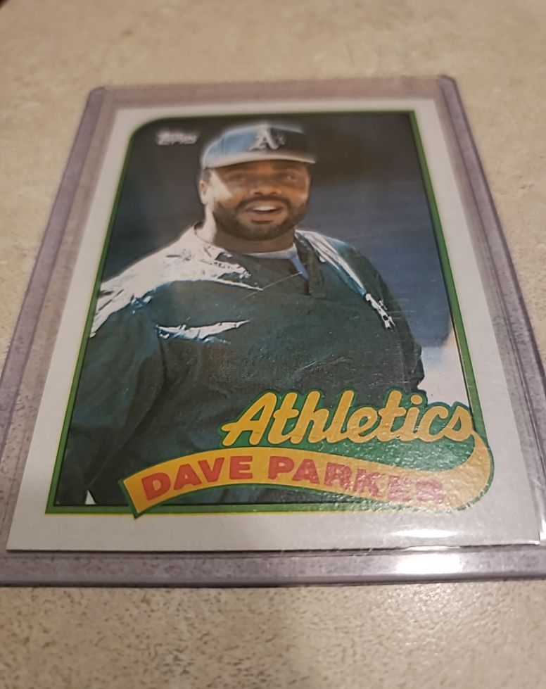 1989 Topps #475 Dave Parker — front