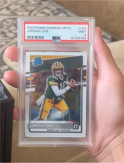 2020 Panini Donruss Optic #154 Jordan Love — front