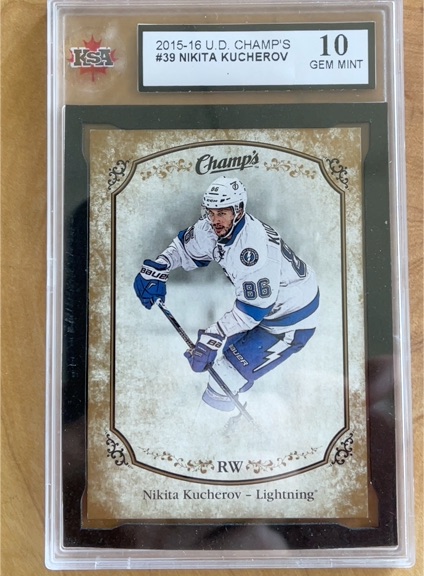 2015-16 Upper Deck Champ's #39 Nikita Kucherov — front