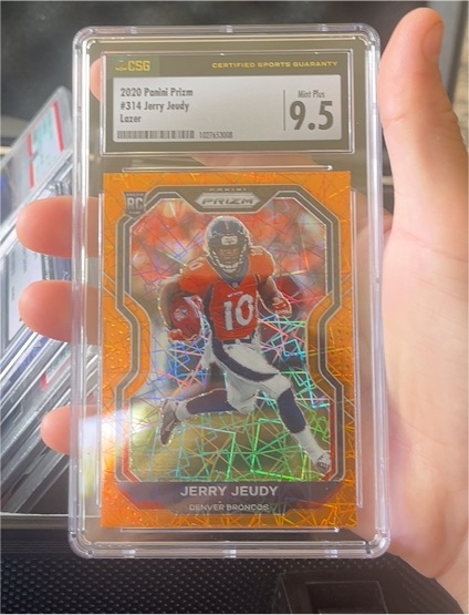 2020 Panini Prizm #314 Jerry Jeudy — front