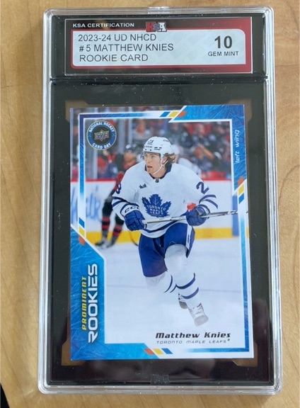 2023-24 Upper Deck National Hockey Card Day #NHCD-5 Matthew Knies — front