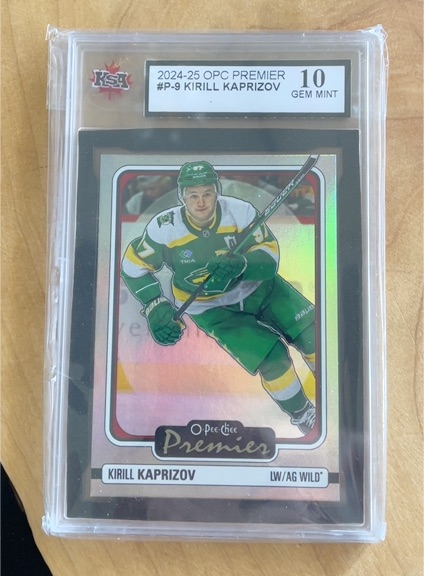 2024-25 O-Pee-Chee Premier #P-9 Kirill Kaprizov — front