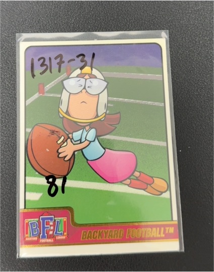 1999 Pacific Backyard Football #81 Lisa Crocket — front
