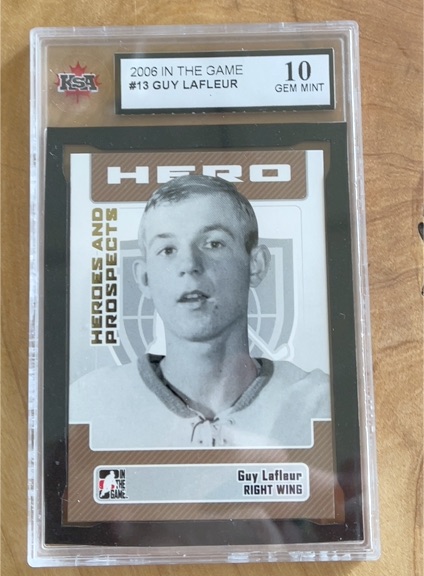 2006 In The Game #13 Guy Lafleur — front