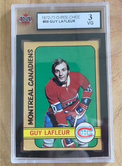 1972-73 O-Pee-Chee #59 Guy Lafleur — front
