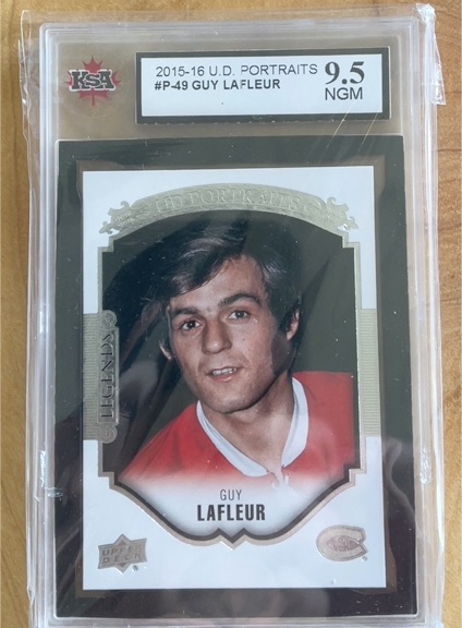 2015-16 Upper Deck UD Portraits #P-49 Guy Lafleur — front