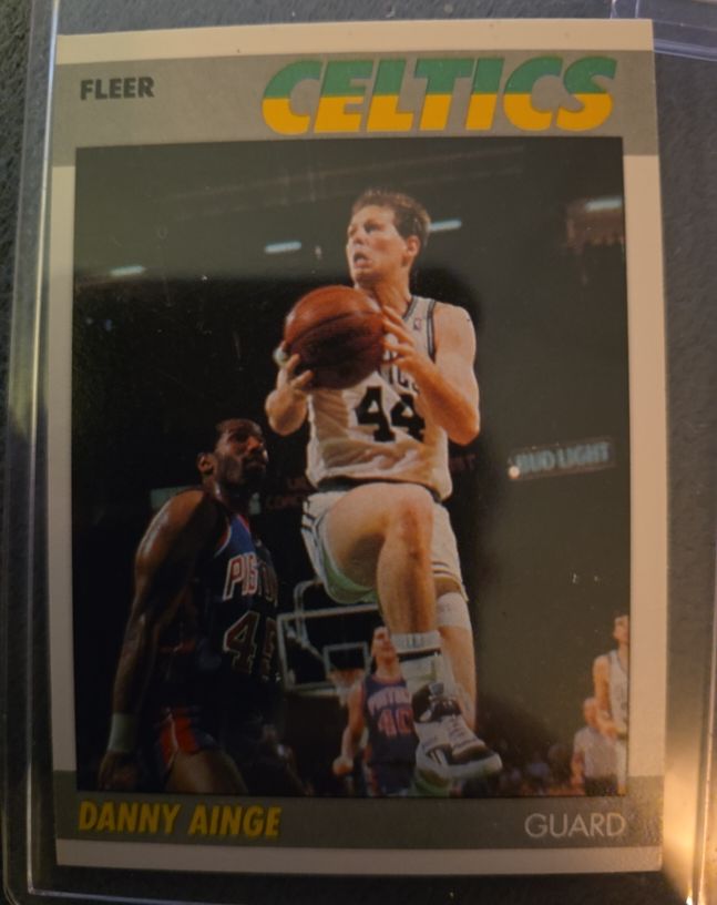 1987-88 Fleer #4 Danny Ainge — front