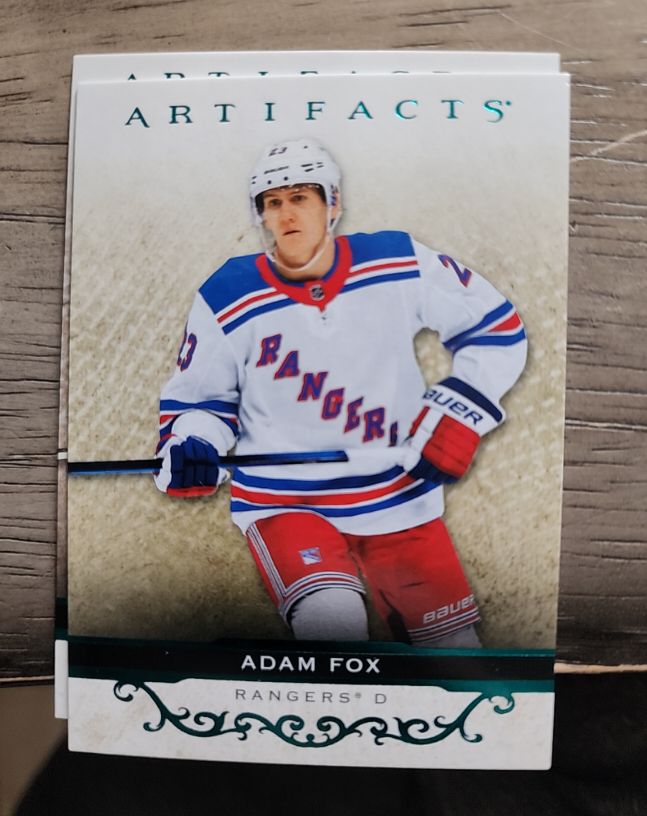 2021-22 Upper Deck Artifacts #25 Adam Fox — front
