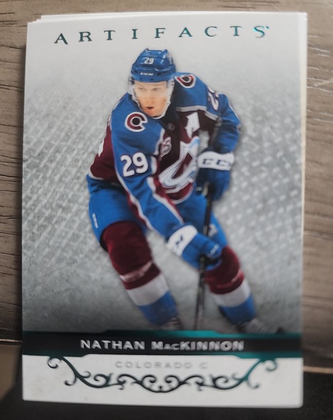 2021-22 Upper Deck Artifacts #145 Nathan MacKinnon — front