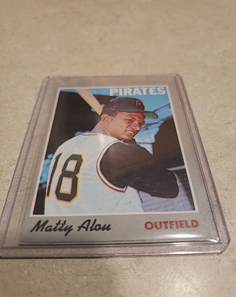 1970 Topps #30 Matty Alou — front