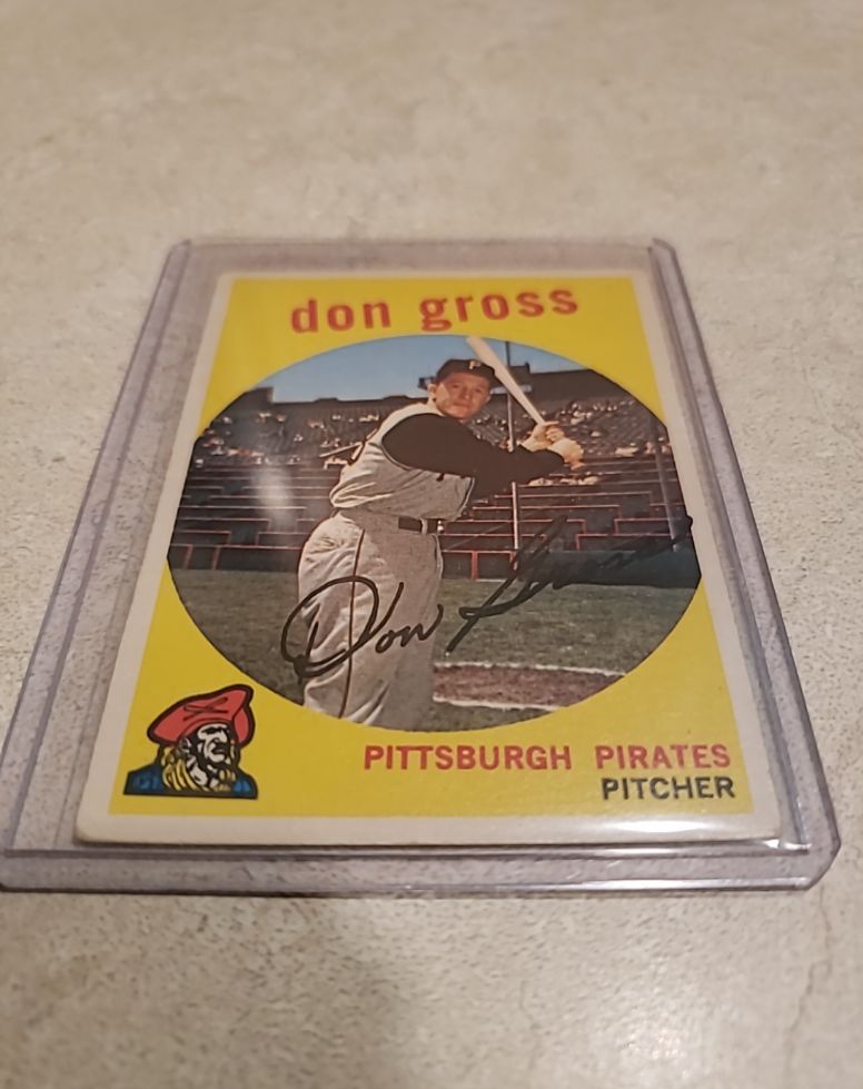 1959 Topps #228 Don Gross — front