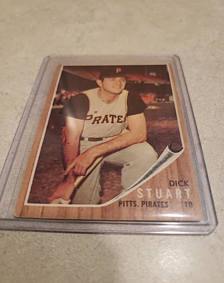 1962 Topps #160 Dick Stuart — front