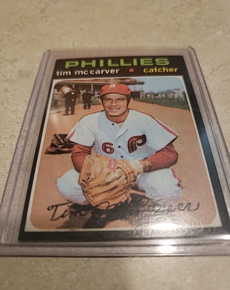 1971 Topps #465 Tim McCarver — front