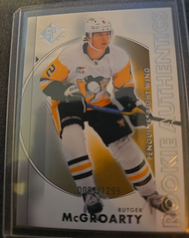 2024-25 Upper Deck SP #133 Rutger McGroarty Rookie Authentics — front
