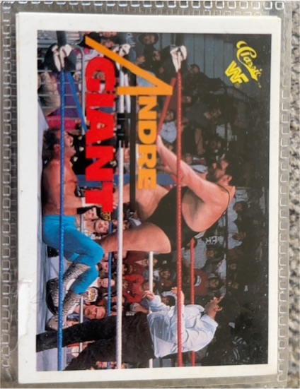 1990 Classic WWF #76 Andre the Giant — front