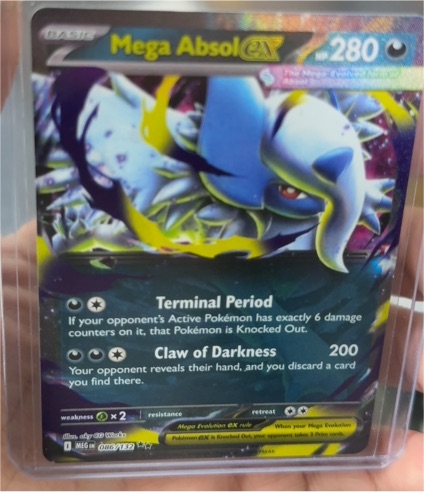 2025 Pokémon Mega Evolutions #086 Mega Absol ex — front