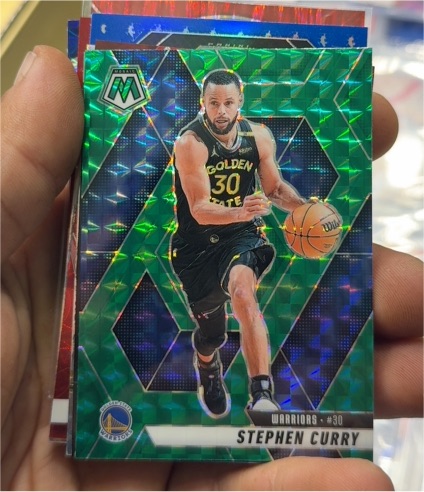 2024-25 Panini Mosaic #163 Stephen Curry — front