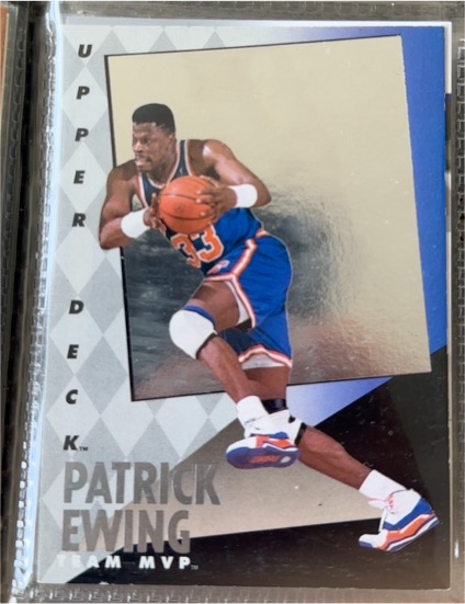 1992-93 Upper Deck MVP Holograms #18 Patrick Ewing — front