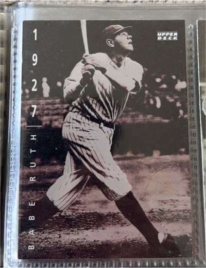 1994 Upper Deck The American Epic #30 Babe Ruth — front