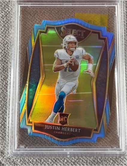 2020 Panini Select #144 Justin Herbert — front
