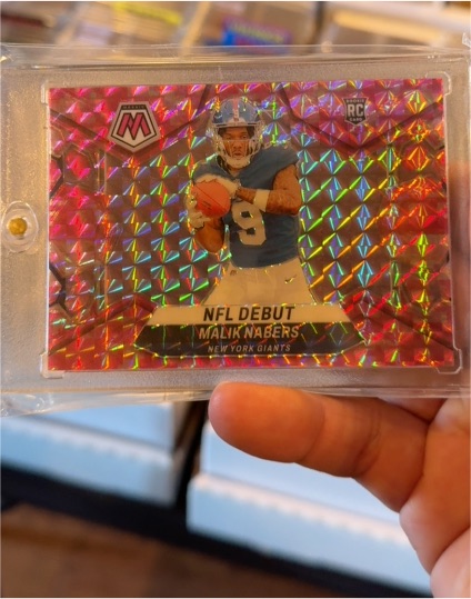 2024 Panini Mosaic NFL Debut #284 Malik Nabers — front