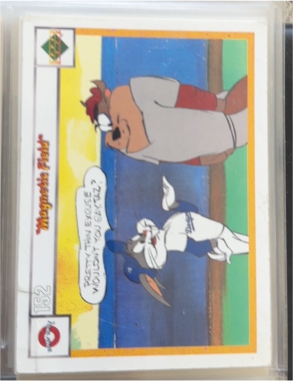1990 Upper Deck Comic Ball #152 Bugs Bunny & Yosemite Sam — front
