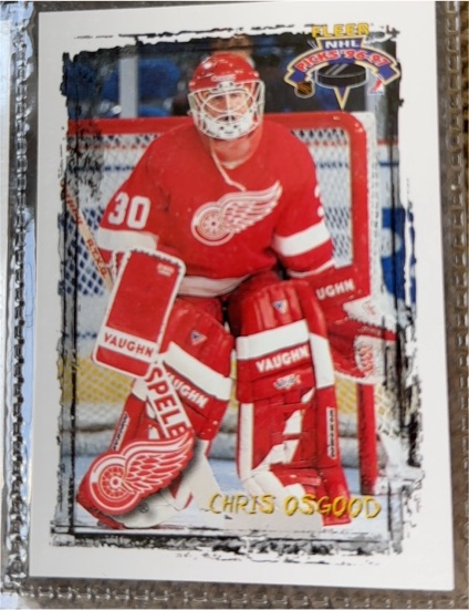 1996-97 Fleer NHL Picks #10 Chris Osgood — front
