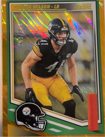 2025 Panini Score Football #300 Payton Wilson — front