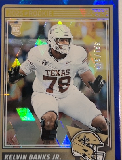 2025 Panini Score #23 Kelvin Banks Jr. — front