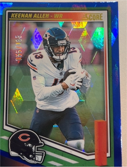 2025 Panini Score #260 Keenan Allen — front