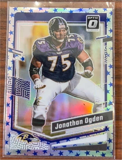 2023 Donruss Optic #13 Jonathan Ogden Stars — front