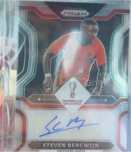 2022 Panini Prizm FIFA World Cup #S-BE Steven Bergwijn — front
