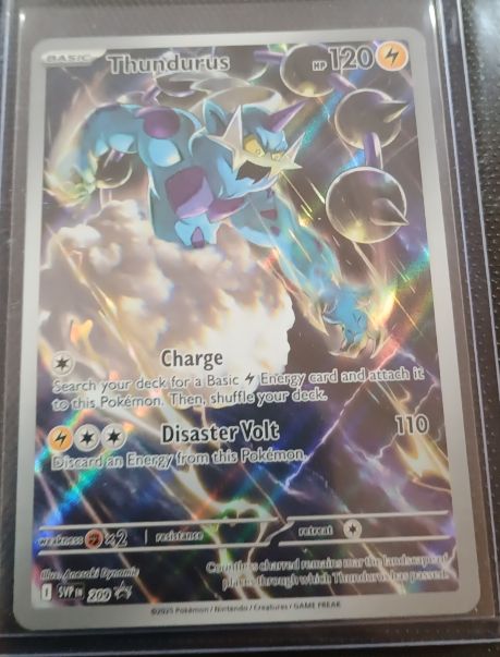 2023 Pokémon SV Black Bolt #209 Thundurus — front