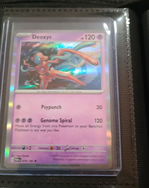 2023 Pokemon Paradox Rift #074 Deoxys — front