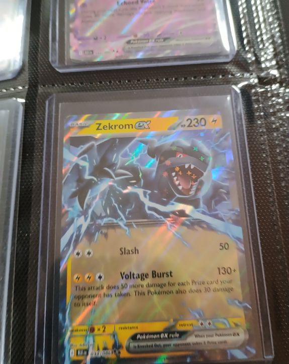2023 Pokémon Scarlet & Violet #034 Zekrom EX Black Bolt — front