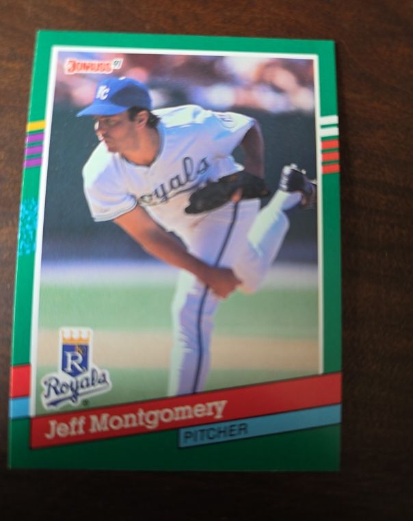 1991 Donruss #501 Jeff Montgomery — front