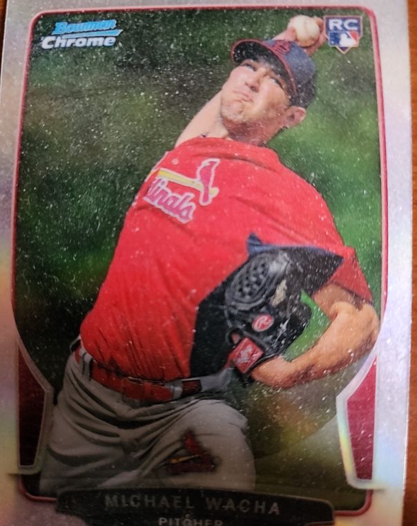 2013 Bowman Chrome #121 Michael Wacha RC — front