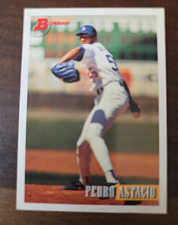 1993 Bowman #238 Pedro Astacio — front