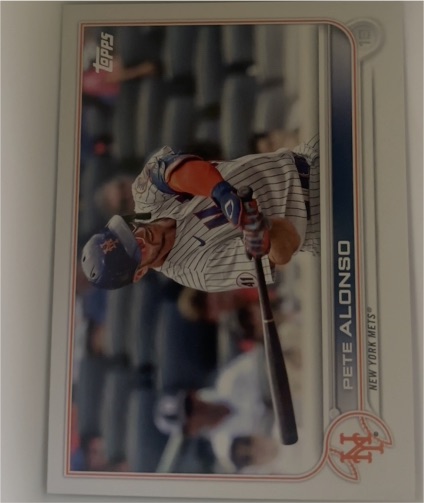2022 Topps #315 Pete Alonso — front