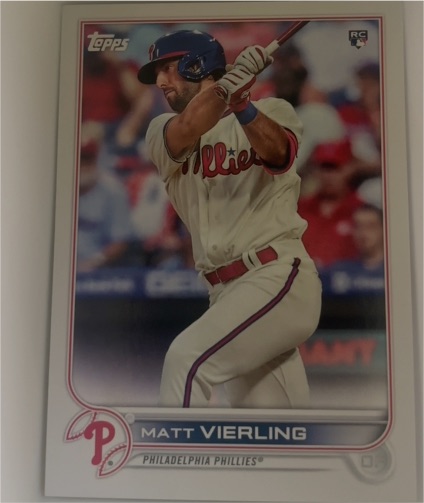 2022 Topps #316 Matt Vierling — front