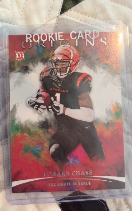 2021 Panini Origins #112 Ja'Marr Chase — front