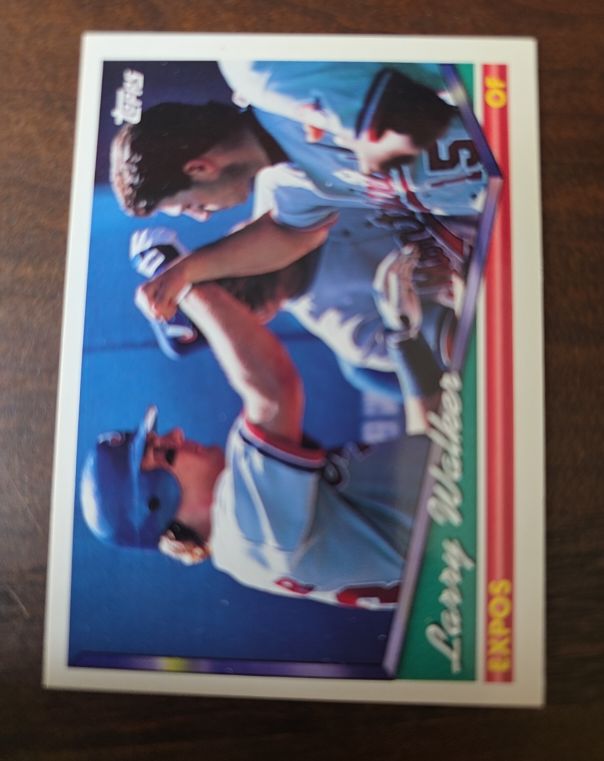 1994 Topps #230 Larry Walker — front