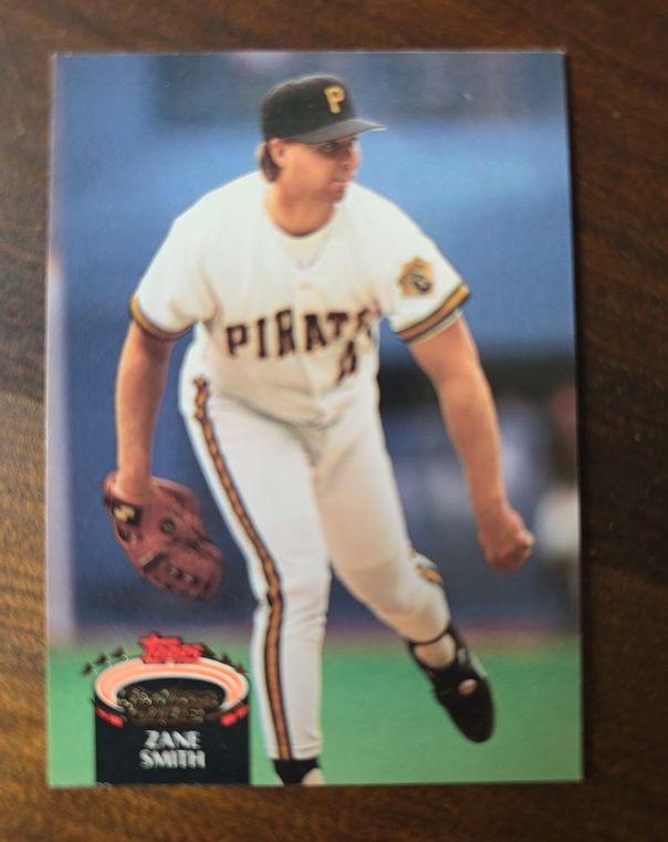 1992 Topps Stadium Club #807 Zane Smith — front