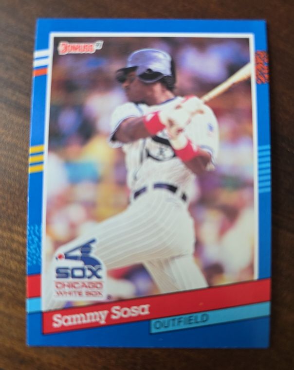 1991 Donruss #147 Sammy Sosa — front