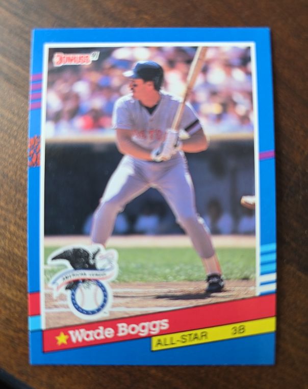 1991 Donruss #55 Wade Boggs All-Star Boston Red Sox — front